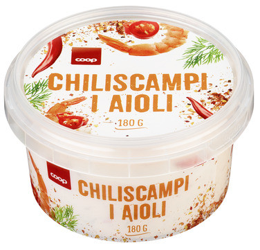 Coop Chiliscampi i Aioli 180g
