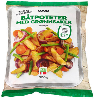 Coop Stekepoteter Grønnsaker 500g