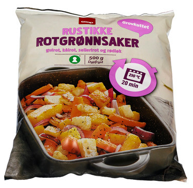 Coop Rustikke Rotgrønnsaker 500g