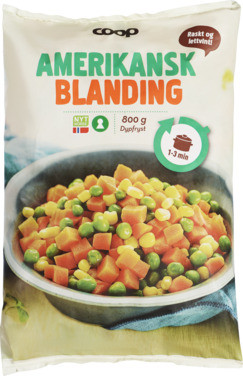 Coop Amerikansk Blanding 800g