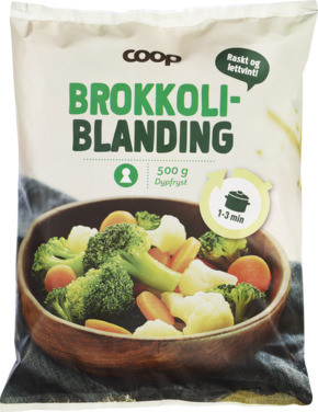 Coop Brokkoliblanding 500g