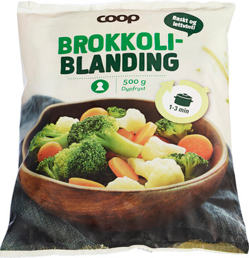 Coop Brokkoliblanding 500g