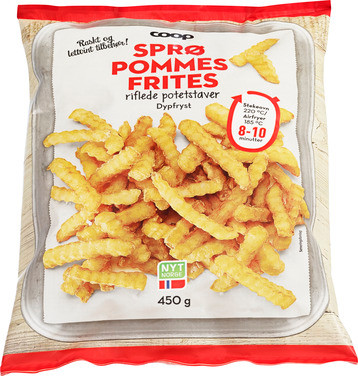 Coop Sprø Pommes Frites 450g