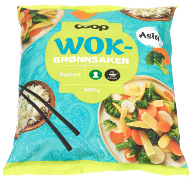 Coop Original Wok 500g