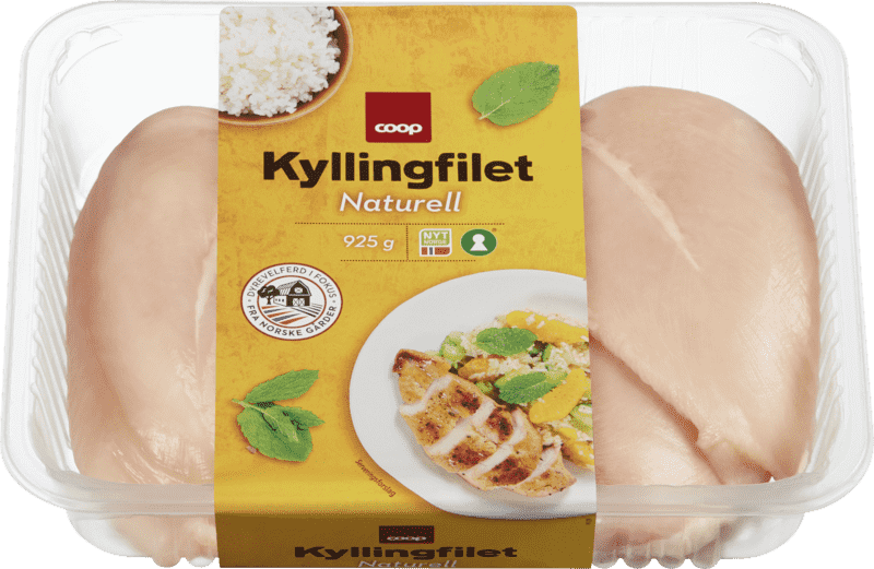 Coop Kyllingfilet 925g