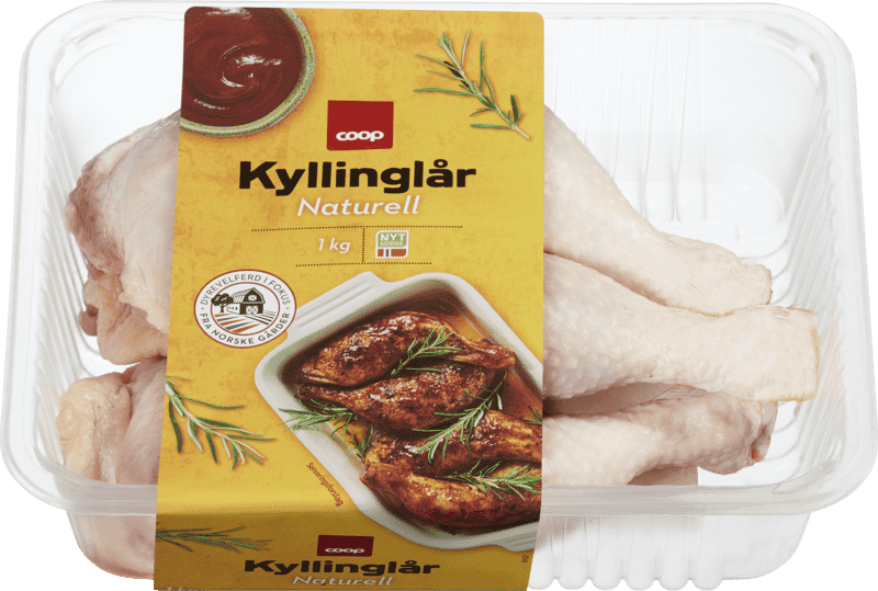 Coop Rå Kyllinglår 1kg