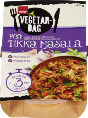Coop Vegetardag Pea Tikka Masala 400g