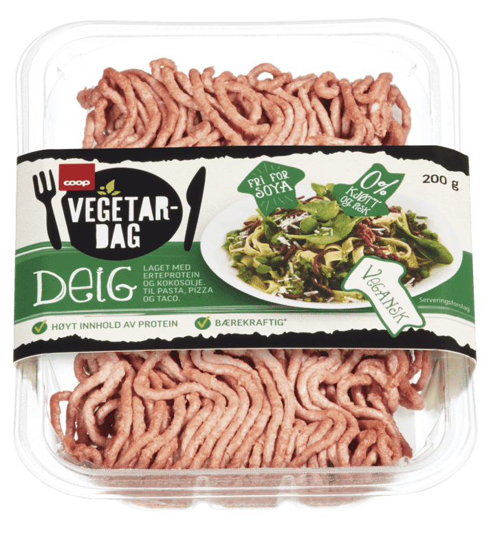 Coop Vegetardag Vegandeig 200g