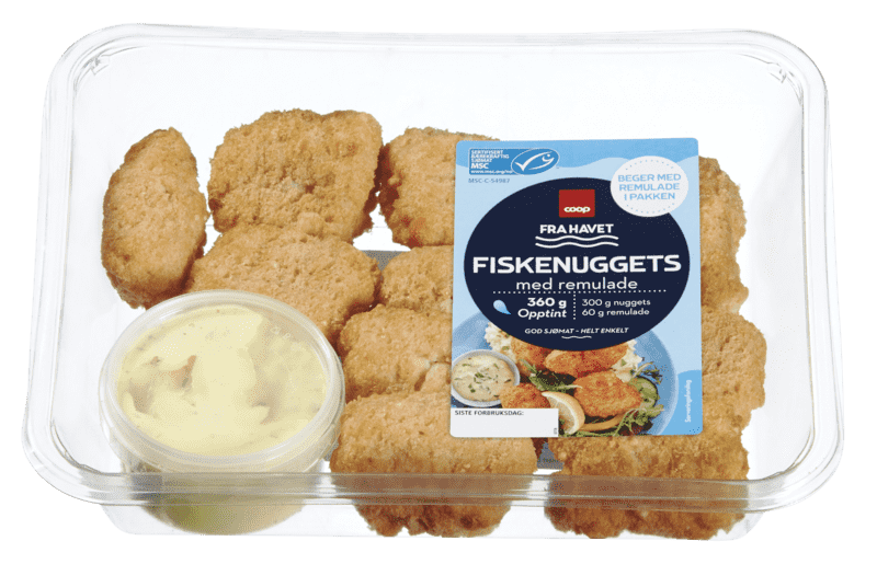 Coop Fiskenuggets med Remulade
