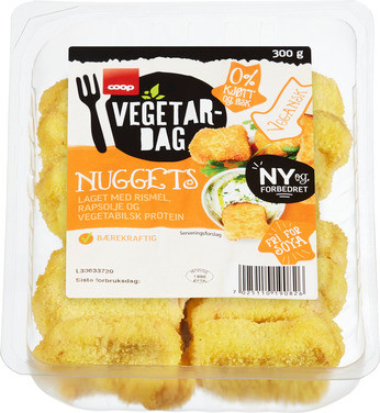 Coop Nuggets Veg.dag 300g
