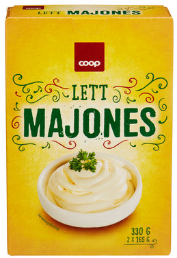 Coop Lett Majones Sjaktel 330g