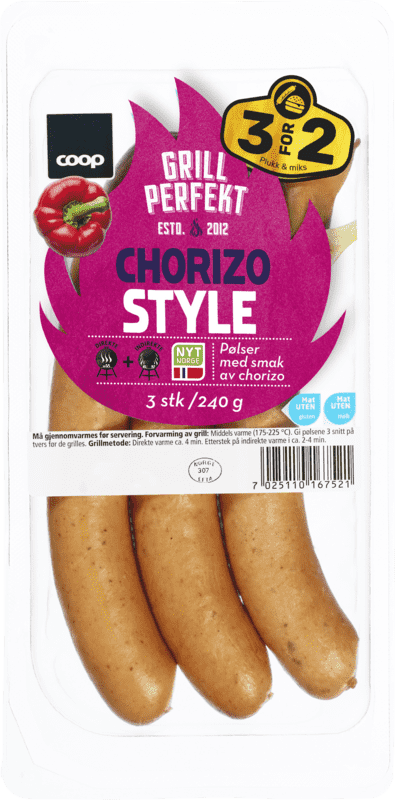 Coop Chorizo 240g