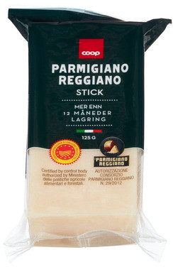 Coop Parmigiano Reggiano Stick 125g