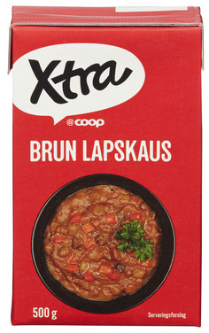 X-tra Brun Lapskaus 500g Enh