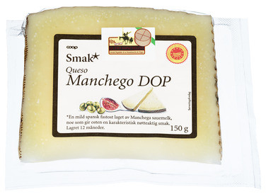 Manchego D.o.p 12 Mnd 150g Smak*