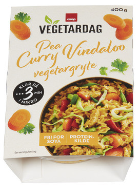Coop Vegetardag Pea Curry Vindaloo 400g