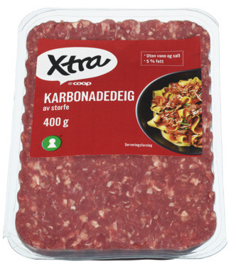 X-tra Karbonadedeig 400g