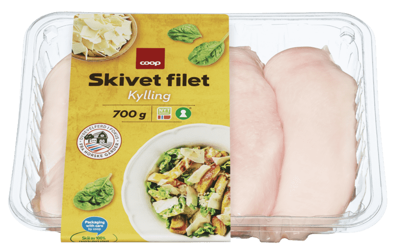 Coop Skivet Kyllingfilet 700g
