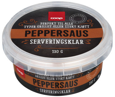 Coop Peppersaus 130g