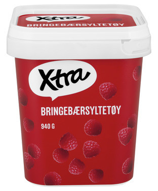 Xtra Bringebærsyltetøy 940g