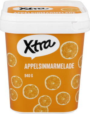Xtra Appelsinmarmelade 940g Coop