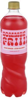 Coop Leskedrikk Frii Sommerfrii Jordbær Smak 0.75l uten Sukker