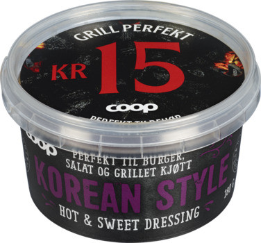 Korean Style Burger Dressing 180g