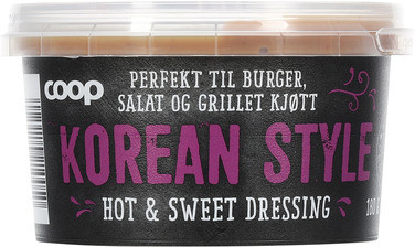 Korean Style Burger Dressing 180g