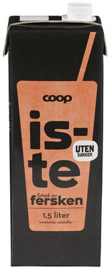 Iste Fersken uten Tilsatt Sukker 1,5l Hpl
