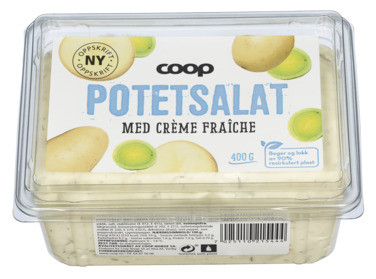 Coop Potetsalat Creme Fraiche 400g