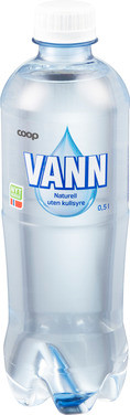 Coop Vann Naturell u/Kullsyre 0,5 l