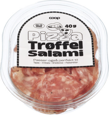 Coop Pizza Salame Trøffel 40g