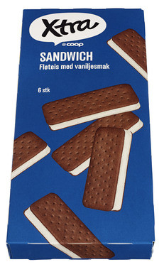 Xtra Sandwich 6stk Coop