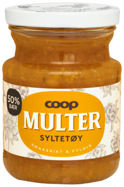 Coop Multer Syltetøy 50% 370g