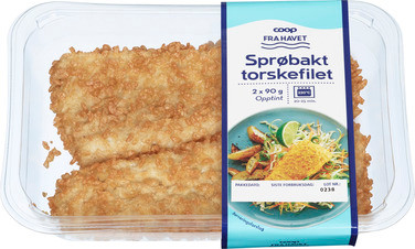 Torsk Sprøbakt 2x90g