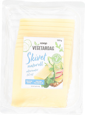 Vegetardag Skivet Naturell 150g