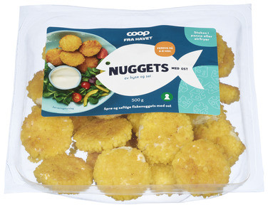 Fiskenuggets med ost Coop