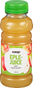 Eplejuice 250ml Coop