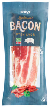 COOP BACON UTEN SVOR 130G