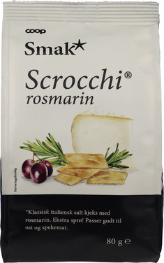 Smak Scrocchi Rosmarin 80g