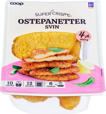 Coop Ostepanetter av Svin 400g