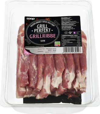 Coop Gp Grillribbe 700g