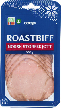 Coop Roastbiff 100g Std