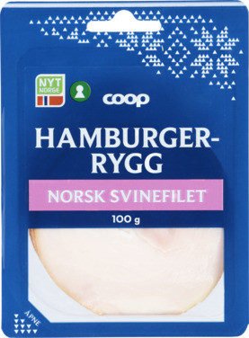Coop Hamburgerrygg 100g Std