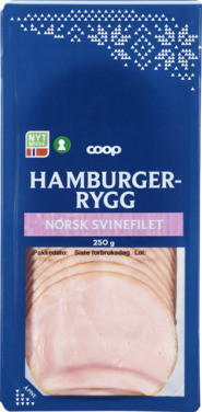 Coop Hamburgerrygg 250g