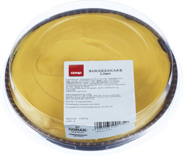 Coop Suksesskake Liten 500g