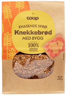 Coop Bygg Knekkebrød 250g