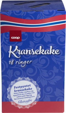 Coop Kransekake 18 Ringer 900g