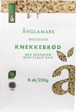 Änglamark Økologiske Knekkebrød med Sesam 230g