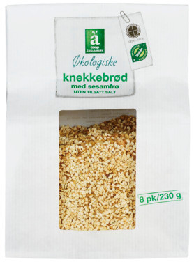 Änglamark Økologiske Knekkebrød med Sesam 230g